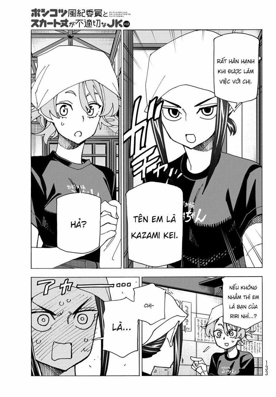 Ponkotsu Fuukiin To Skirt Take Ga Futekisetsu Na Jk No Hanashi Chapter 72 trang 6