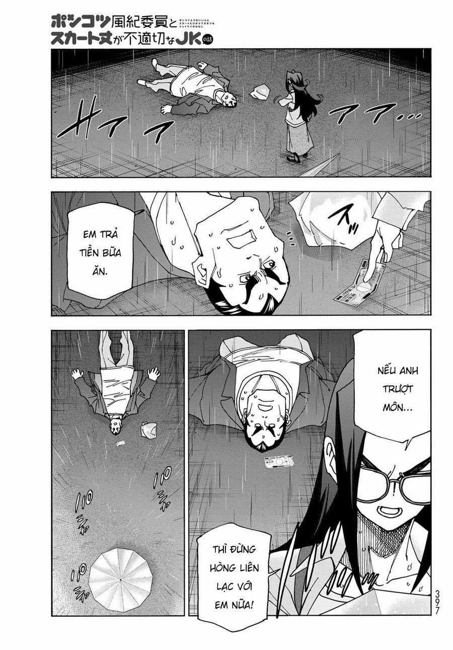 Ponkotsu Fuukiin To Skirt Take Ga Futekisetsu Na Jk No Hanashi Chapter 73 trang 14