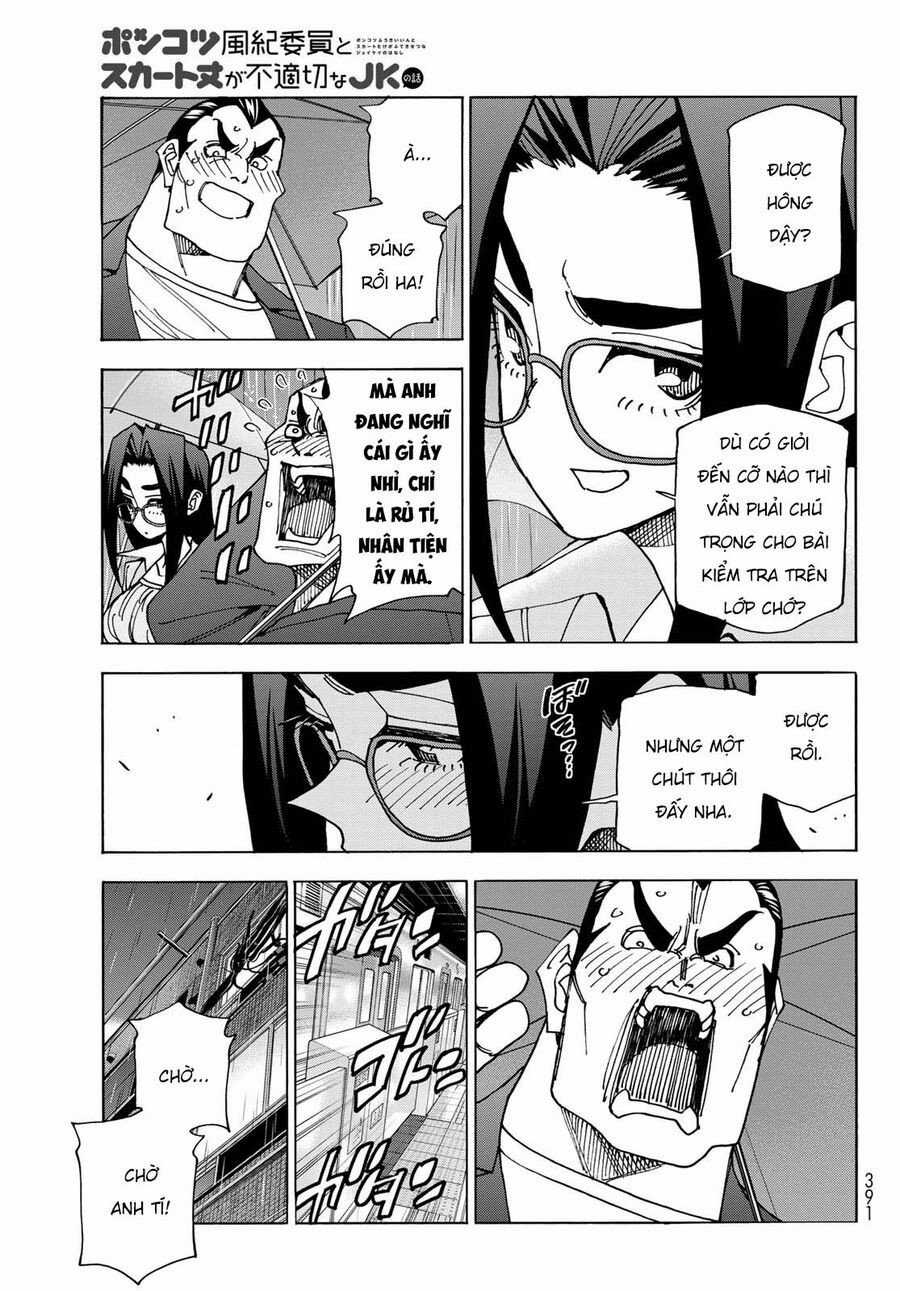 Ponkotsu Fuukiin To Skirt Take Ga Futekisetsu Na Jk No Hanashi Chapter 73 trang 8