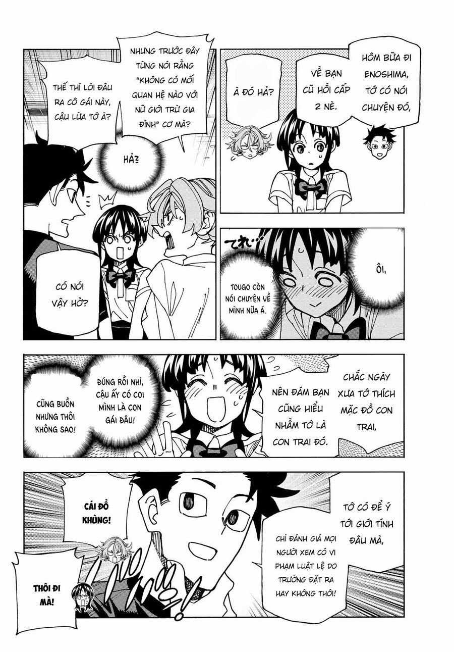 Ponkotsu Fuukiin To Skirt Take Ga Futekisetsu Na Jk No Hanashi Chapter 74 trang 7