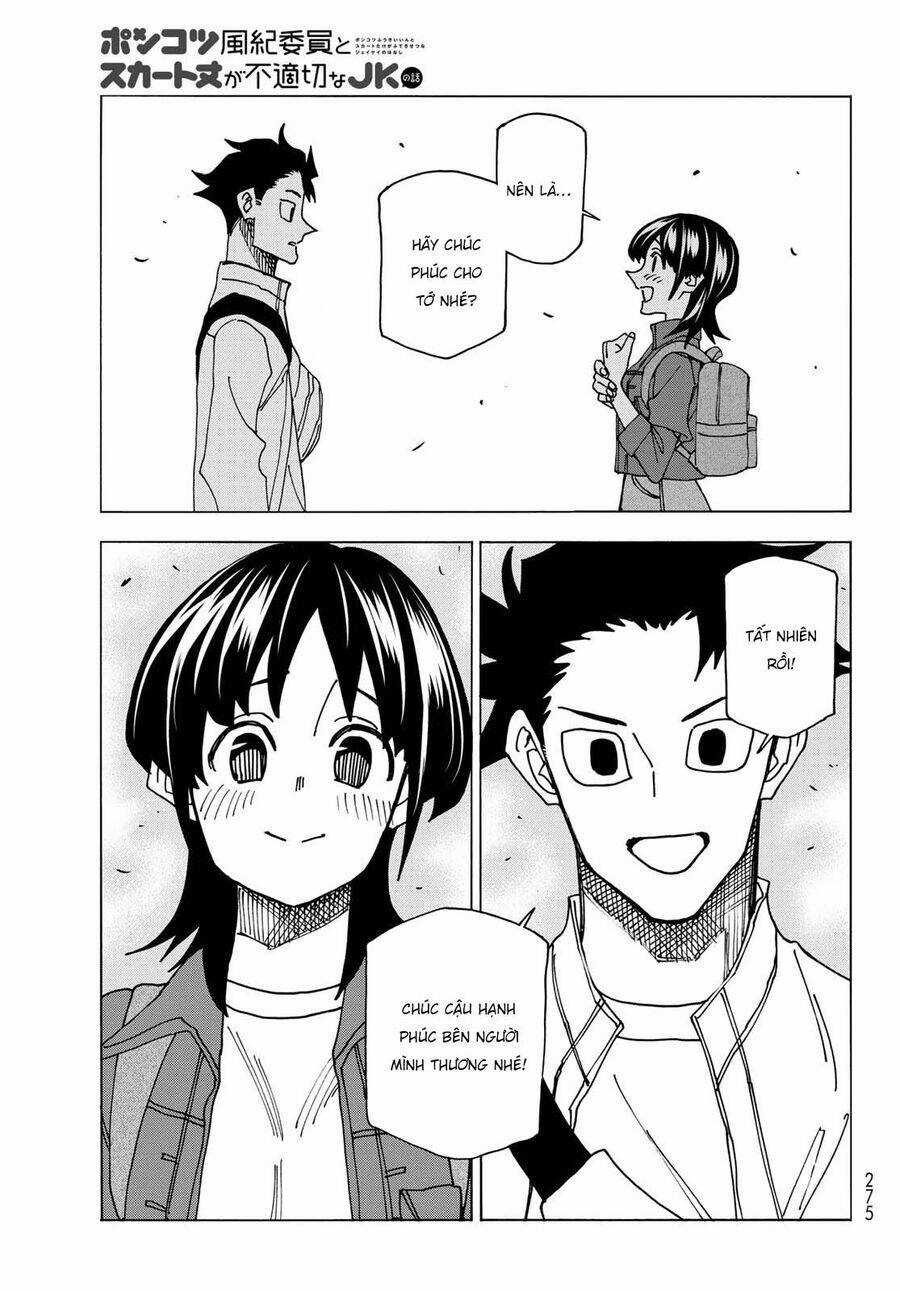 Ponkotsu Fuukiin To Skirt Take Ga Futekisetsu Na Jk No Hanashi Chương 66 trang 18