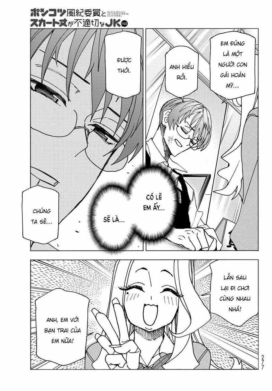 Ponkotsu Fuukiin To Skirt Take Ga Futekisetsu Na Jk No Hanashi Chương 68 trang 36