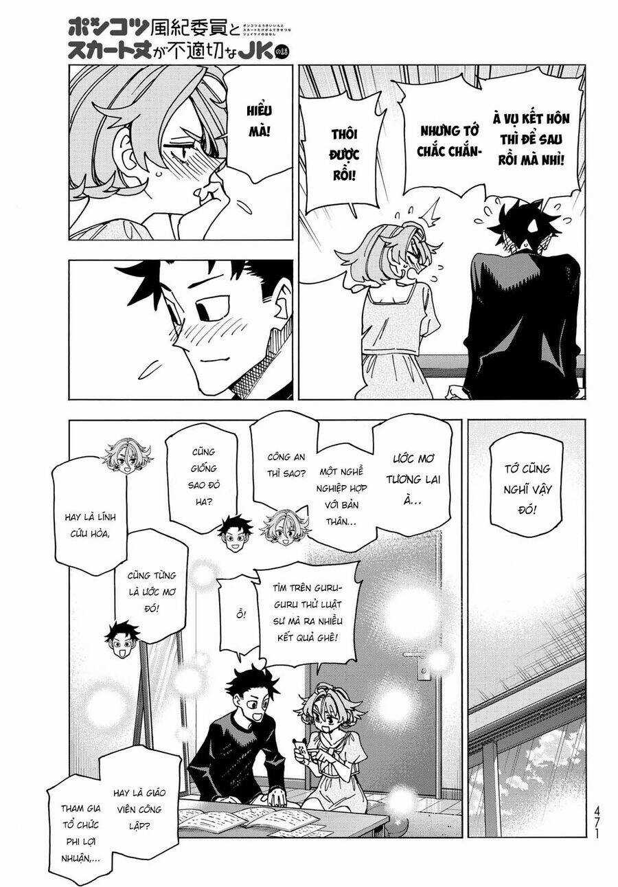 Ponkotsu Fuukiin To Skirt Take Ga Futekisetsu Na Jk No Hanashi Chương 70 trang 18