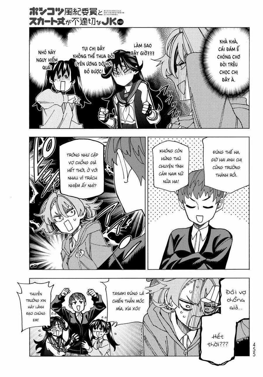 Ponkotsu Fuukiin To Skirt Take Ga Futekisetsu Na Jk No Hanashi Chương 70 trang 2