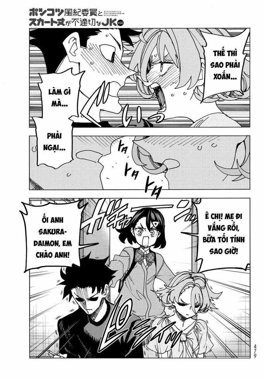 Ponkotsu Fuukiin To Skirt Take Ga Futekisetsu Na Jk No Hanashi Chương 70 trang 26
