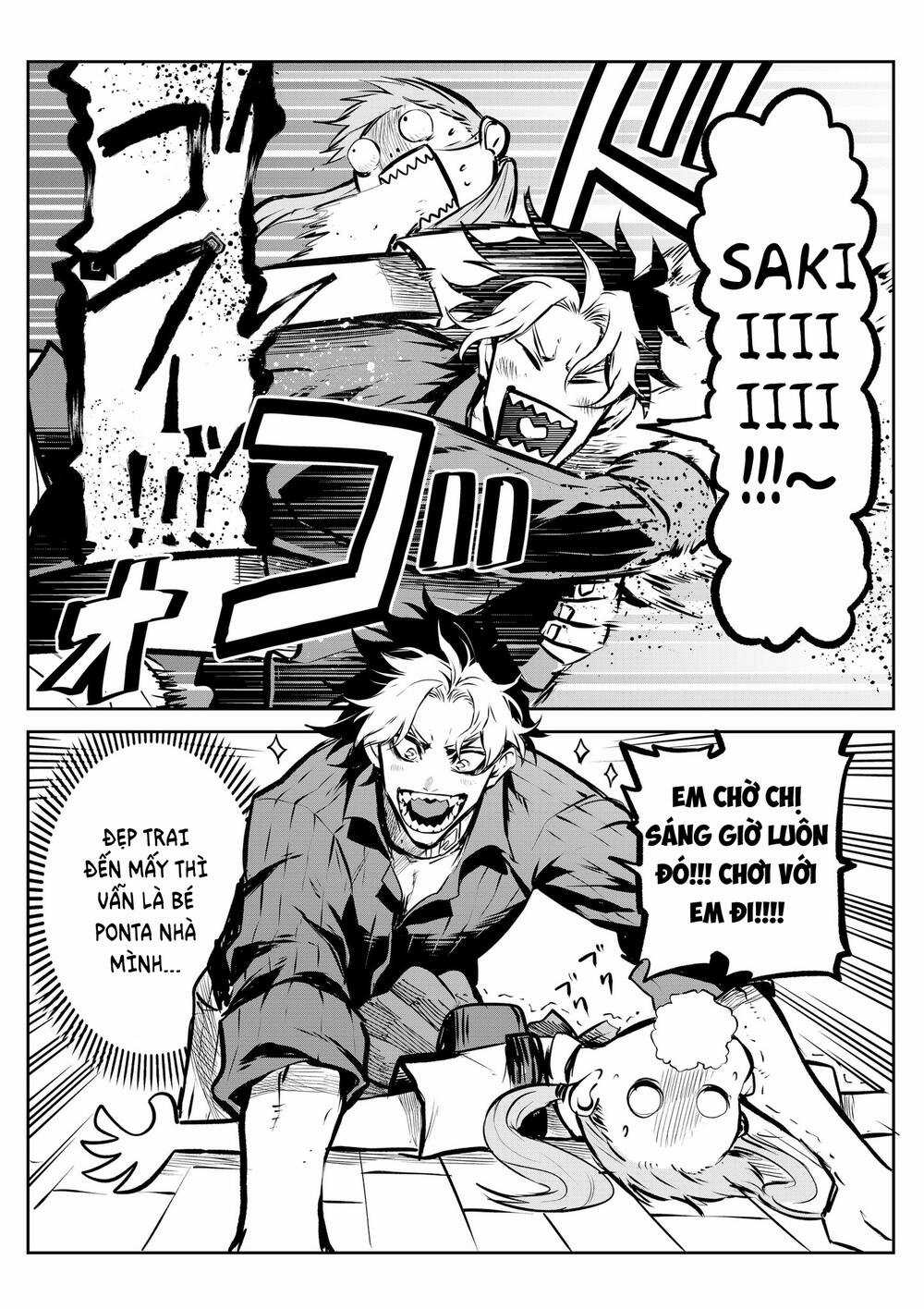 ponta nhà tôi bỗng dưng hóa thành người?! Chapter 1 trang 4