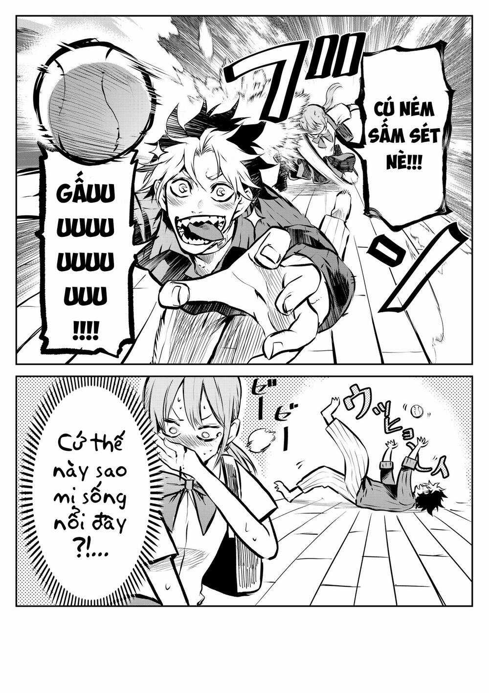 ponta nhà tôi bỗng dưng hóa thành người?! Chapter 1 trang 6