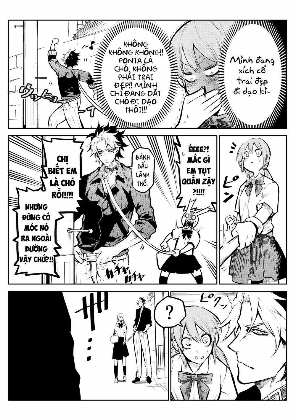 ponta nhà tôi bỗng dưng hóa thành người?! Chapter 2 trang 2