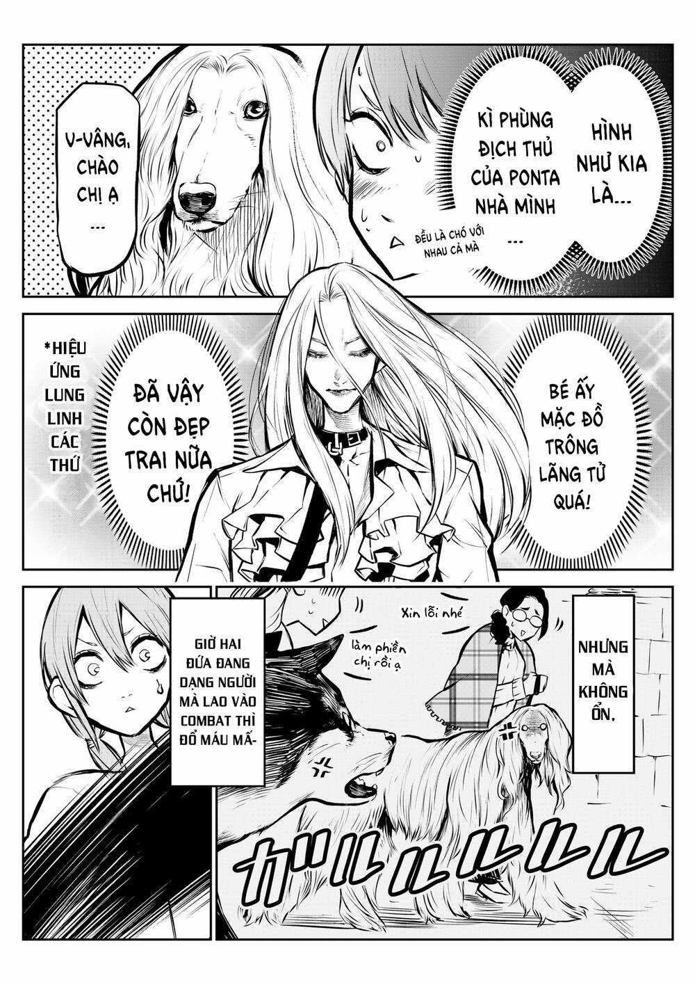 ponta nhà tôi bỗng dưng hóa thành người?! Chapter 2 trang 4