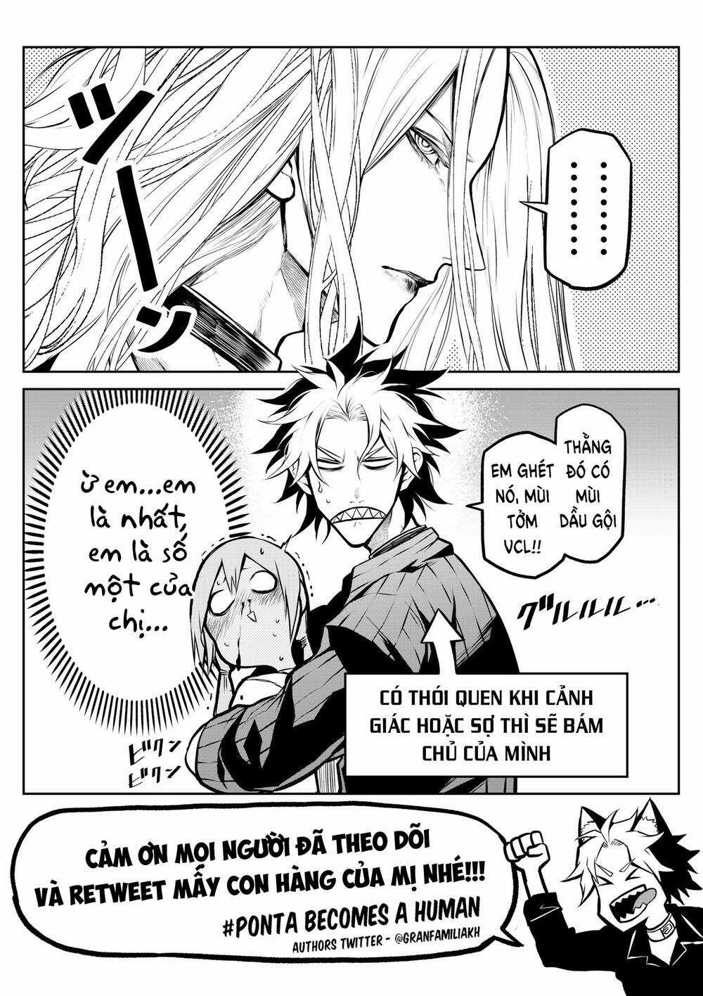 ponta nhà tôi bỗng dưng hóa thành người?! Chapter 2 trang 7