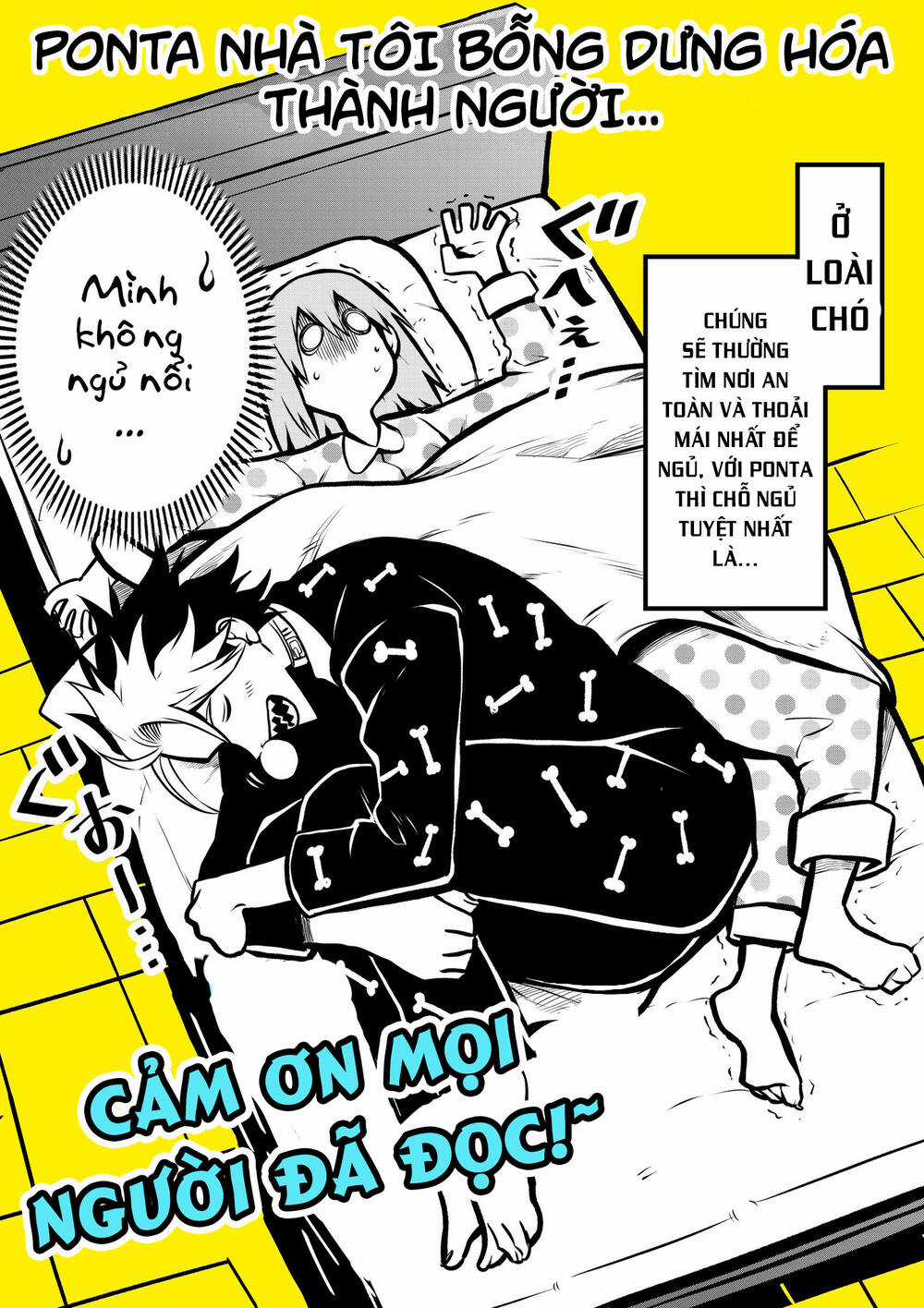 ponta nhà tôi bỗng dưng hóa thành người?! Chapter 2 trang 8