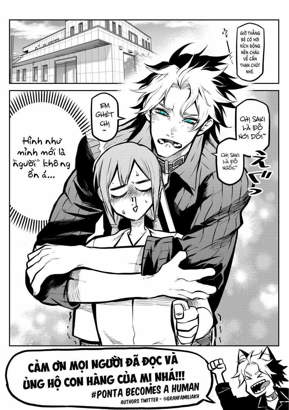 ponta nhà tôi bỗng dưng hóa thành người?! Chapter 3 trang 7