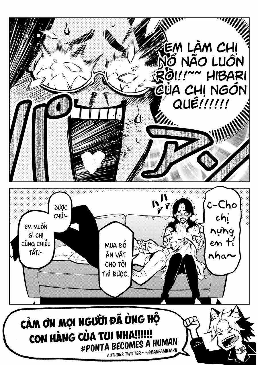 ponta nhà tôi bỗng dưng hóa thành người?! Chapter 4 trang 9