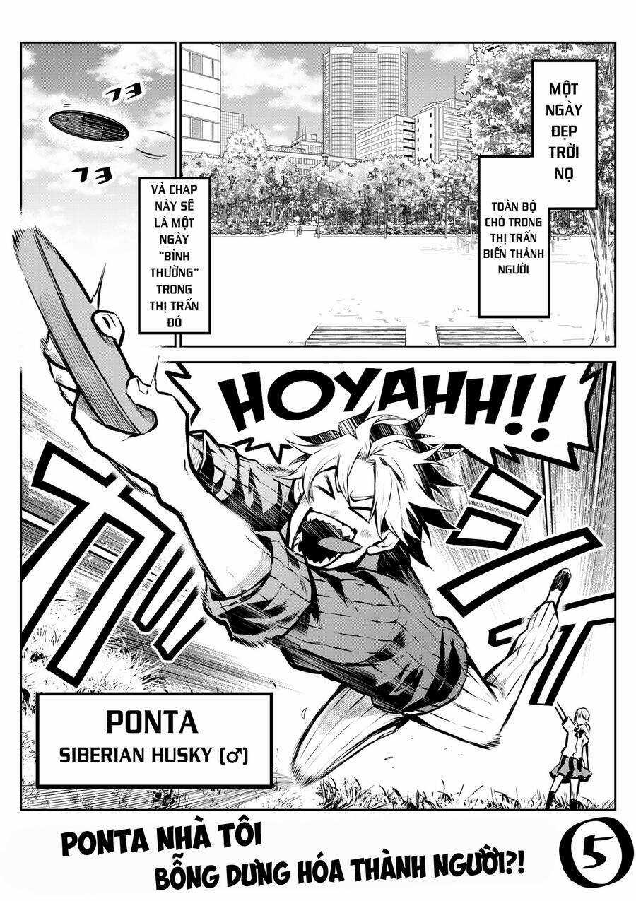 ponta nhà tôi bỗng dưng hóa thành người?! Chapter 5 trang 0