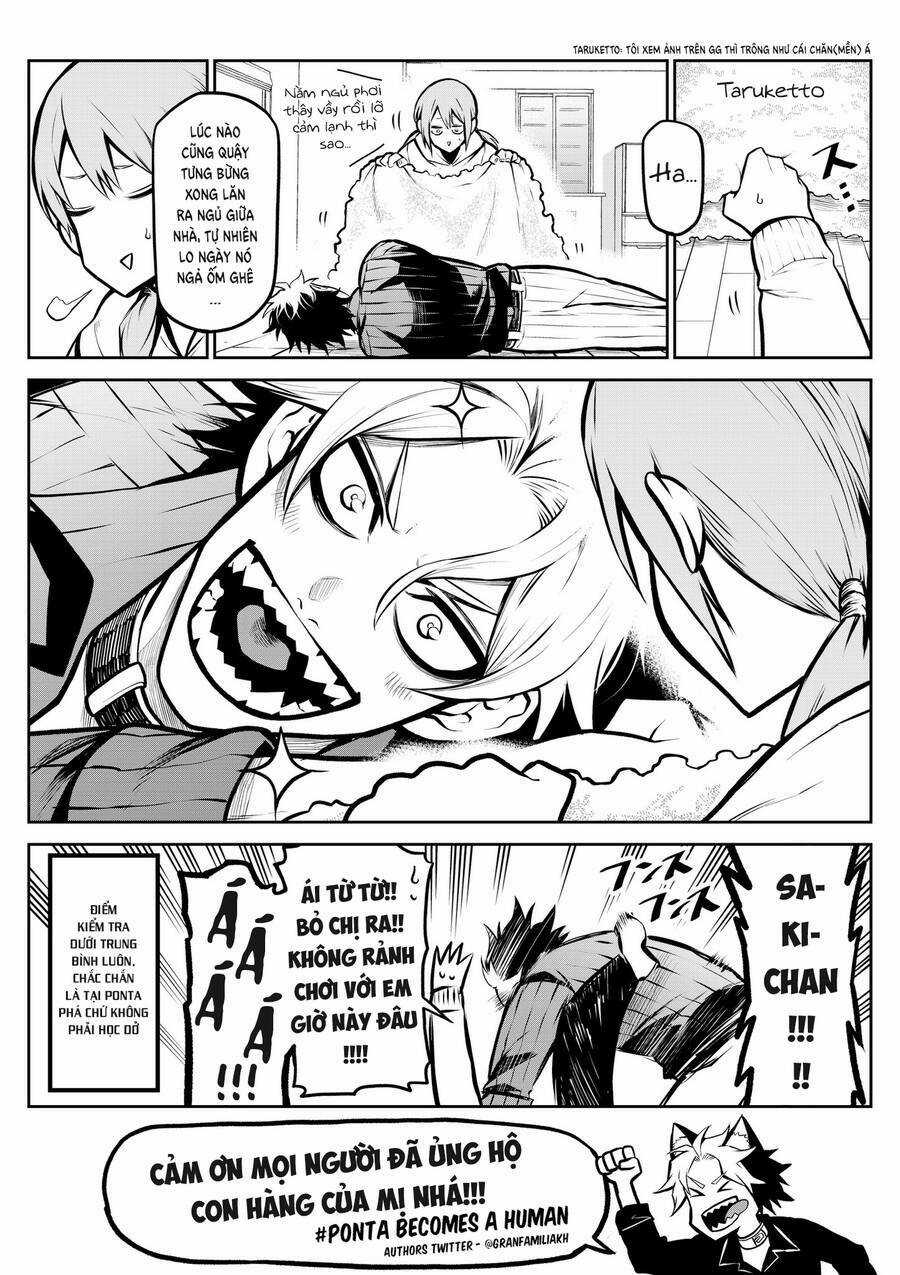 ponta nhà tôi bỗng dưng hóa thành người?! Chapter 6 trang 8