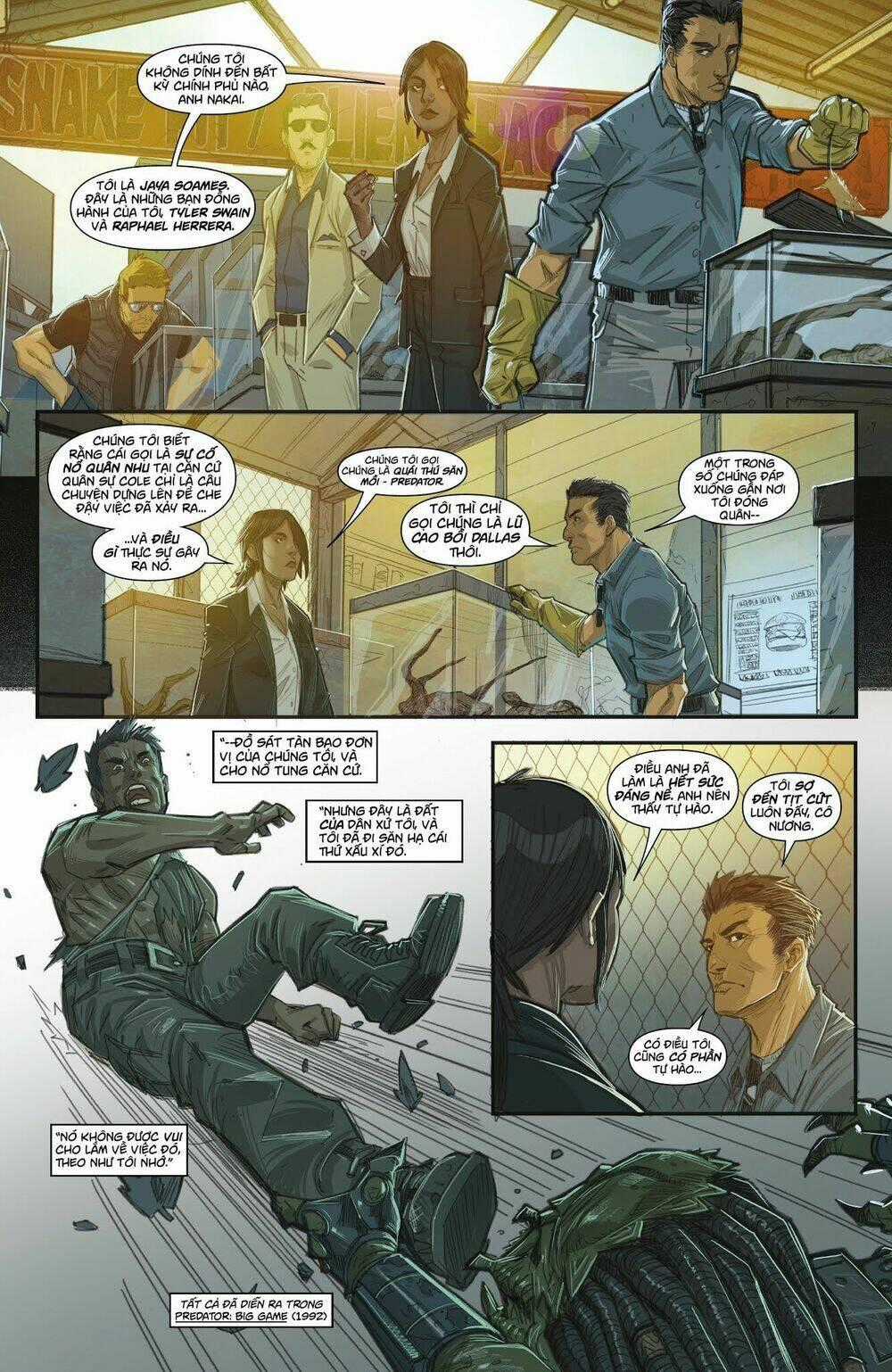 Predator: Hunters - Quái Thú Săn Mồi: Thợ Săn Chapter 1.1 trang 11