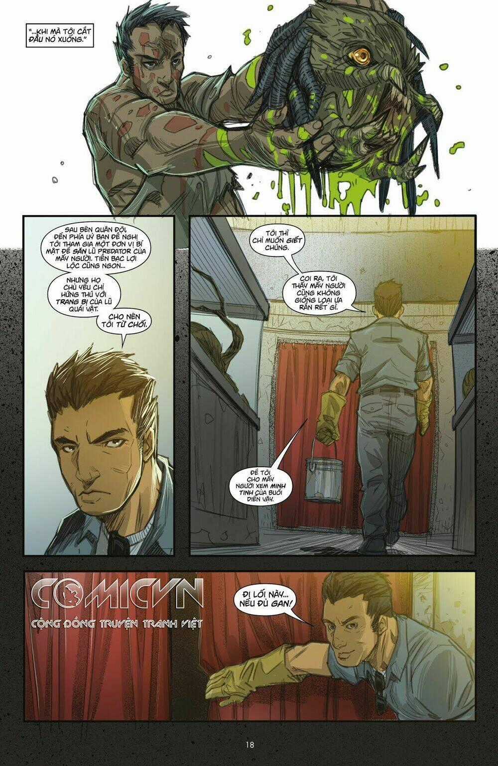 Predator: Hunters - Quái Thú Săn Mồi: Thợ Săn Chapter 1.1 trang 12