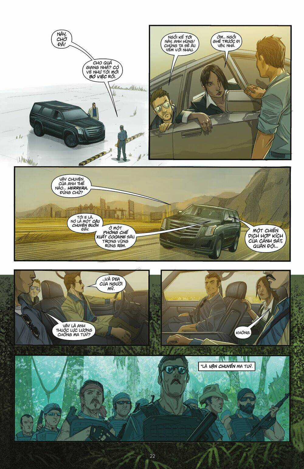 Predator: Hunters - Quái Thú Săn Mồi: Thợ Săn Chapter 1.2 trang 4