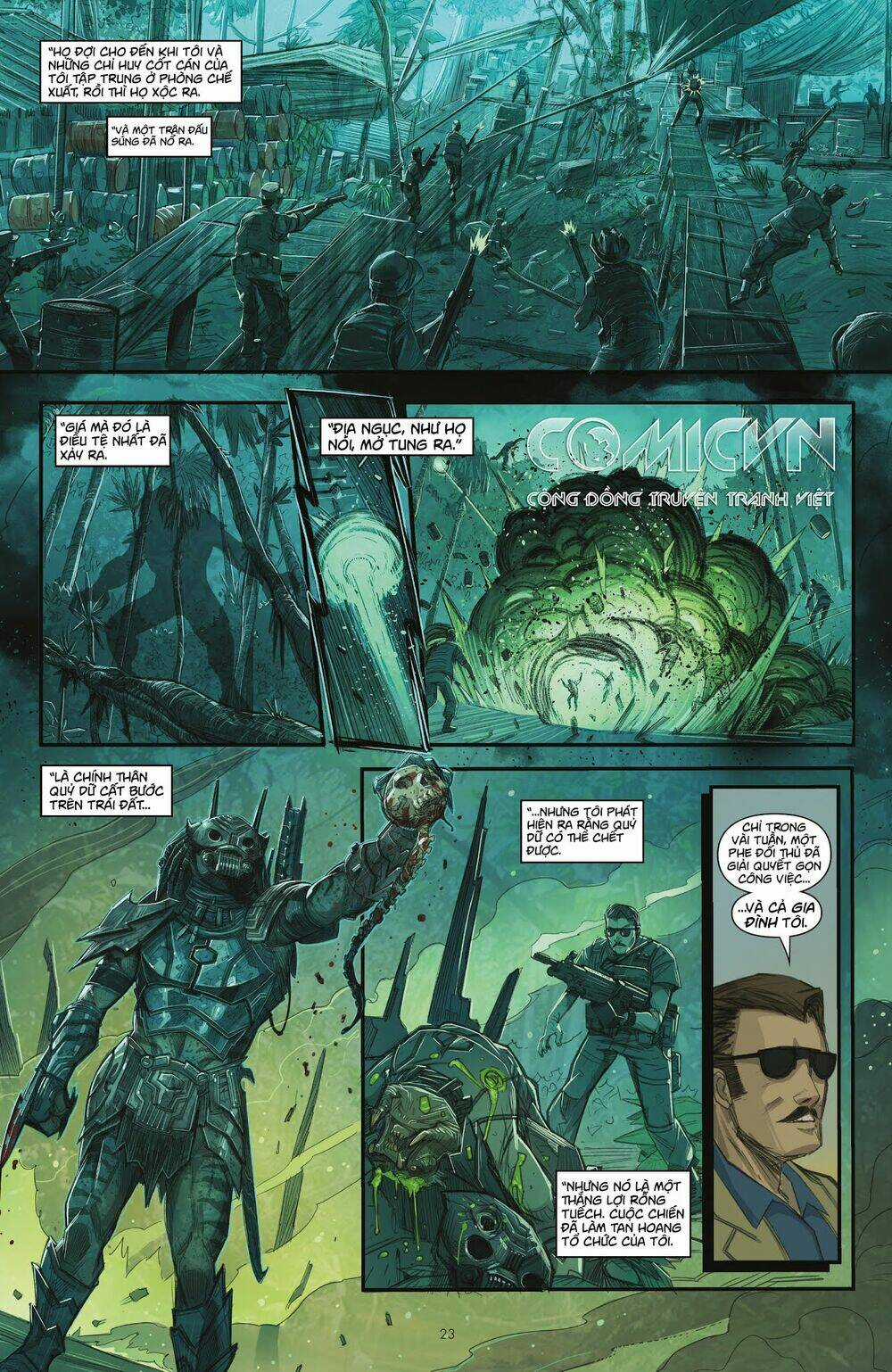 Predator: Hunters - Quái Thú Săn Mồi: Thợ Săn Chapter 1.2 trang 5