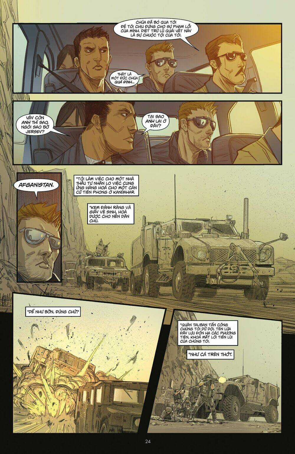 Predator: Hunters - Quái Thú Săn Mồi: Thợ Săn Chapter 1.2 trang 6