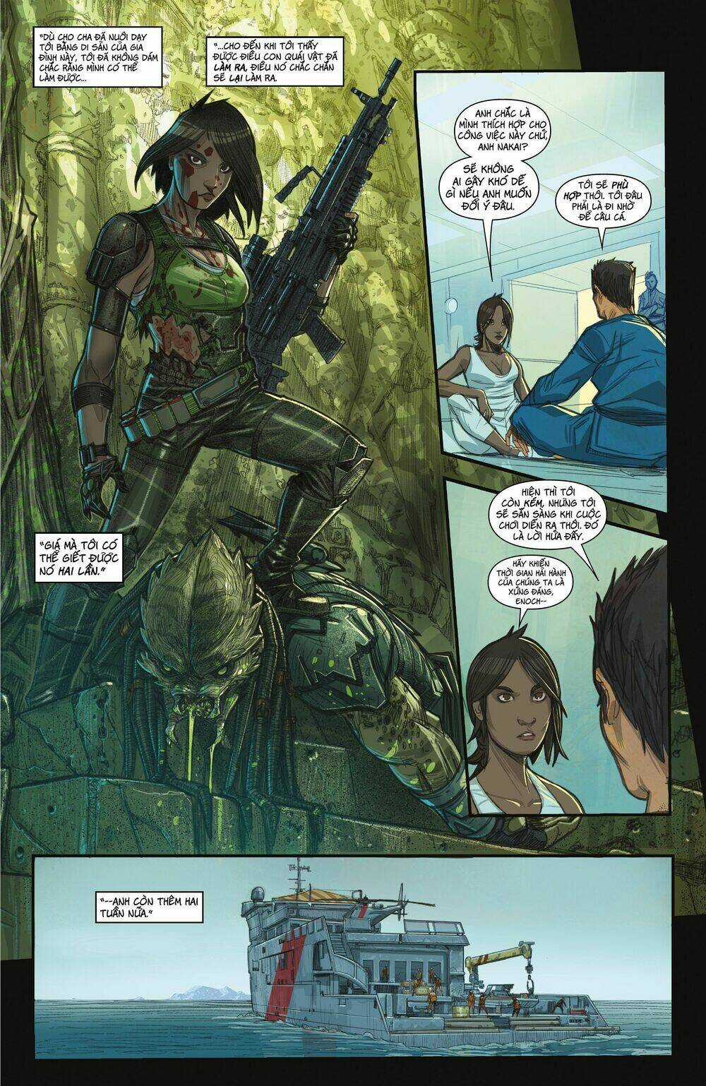 Predator: Hunters - Quái Thú Săn Mồi: Thợ Săn Chapter 2.2 trang 5