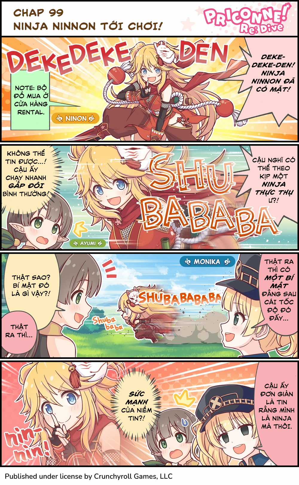 princess conect 4koma Chapter 100 trang 3