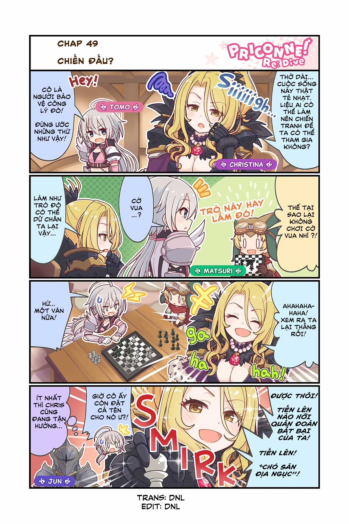 princess conect 4koma Chapter 50 trang 4