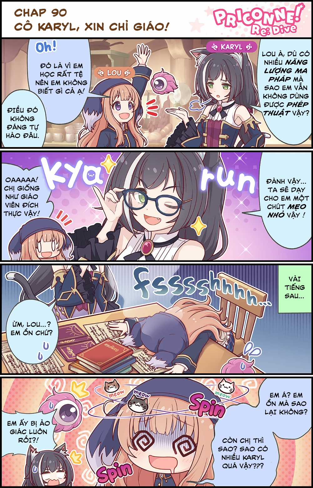 princess conect 4koma Chapter 90 trang 10