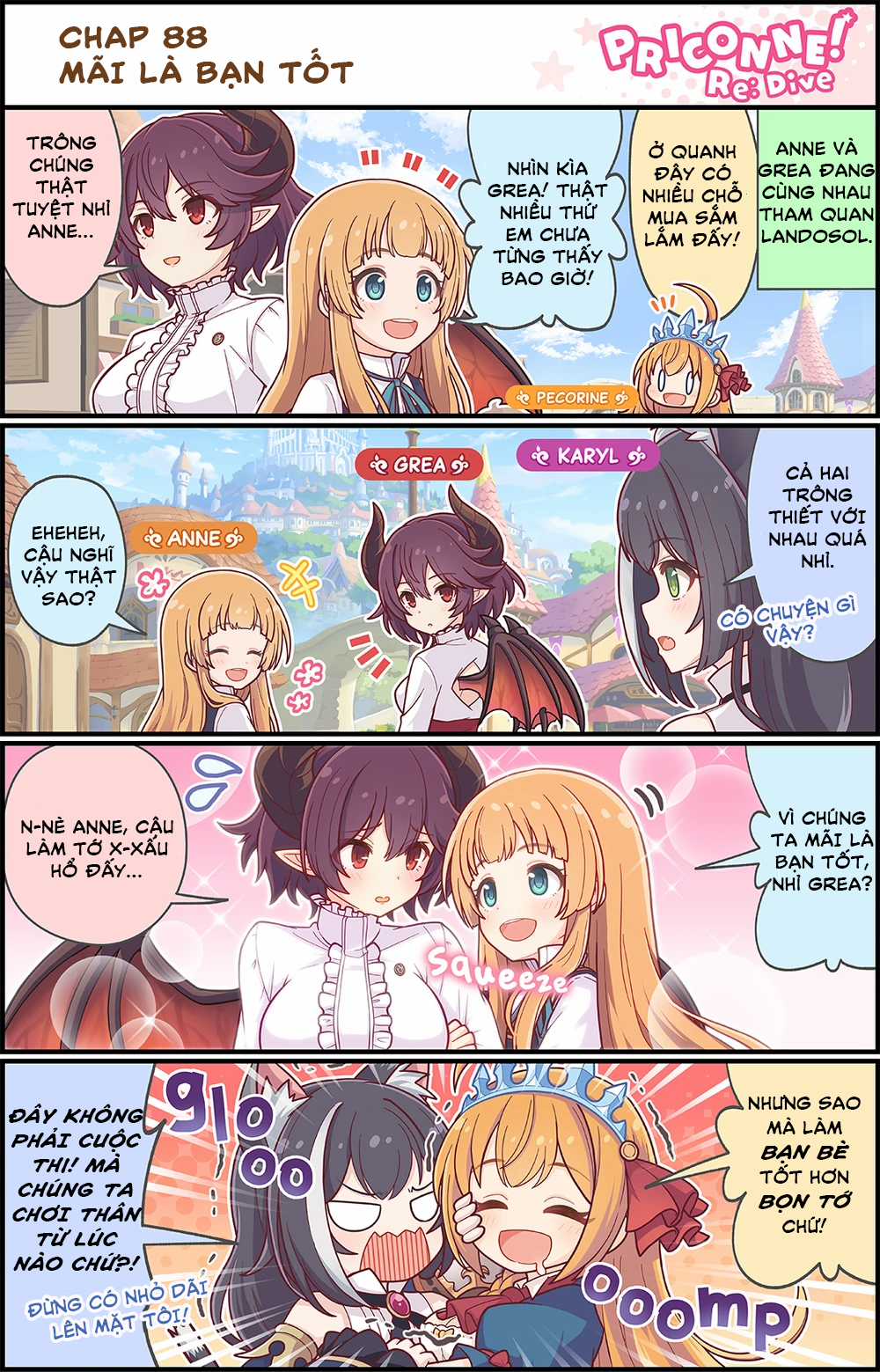 princess conect 4koma Chapter 90 trang 8