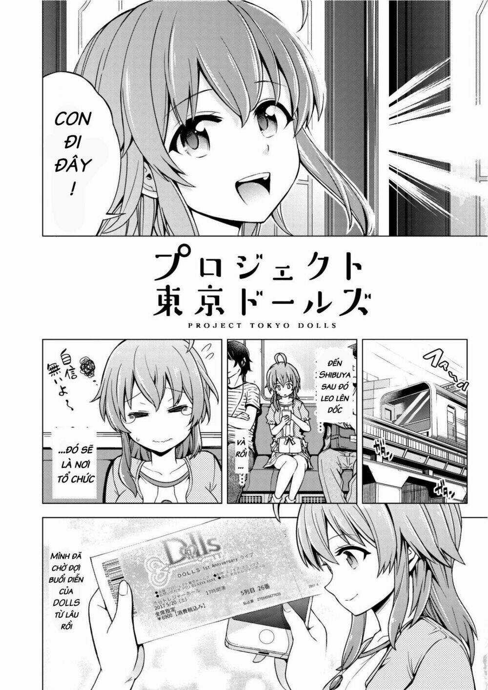 Project Tokyo Dolls Chapter 1 trang 2