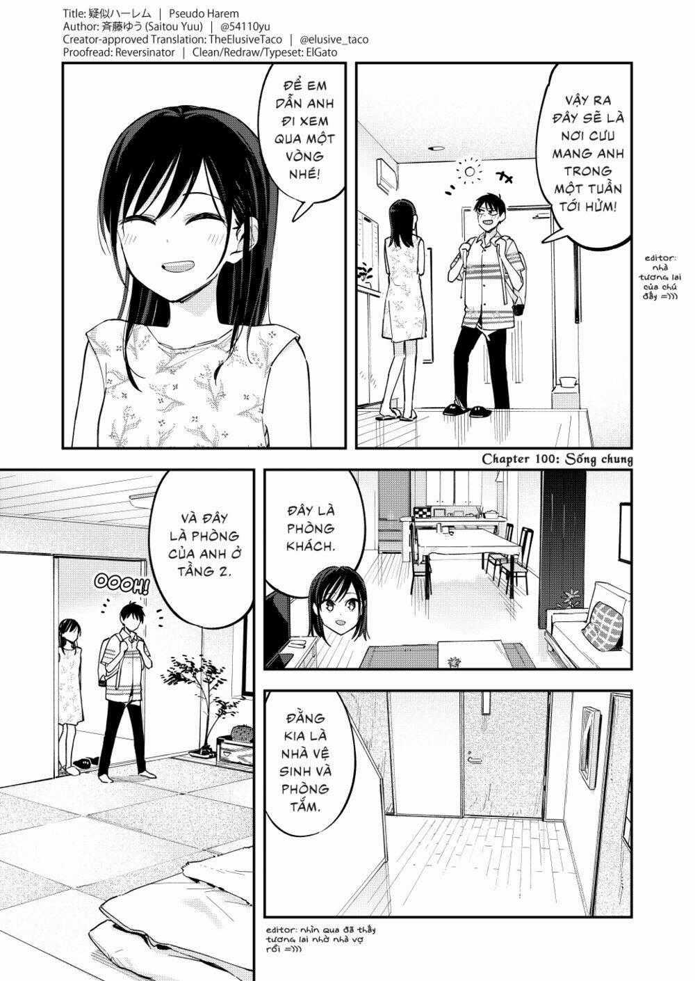 Pseudo Harem Chapter 100 trang 1