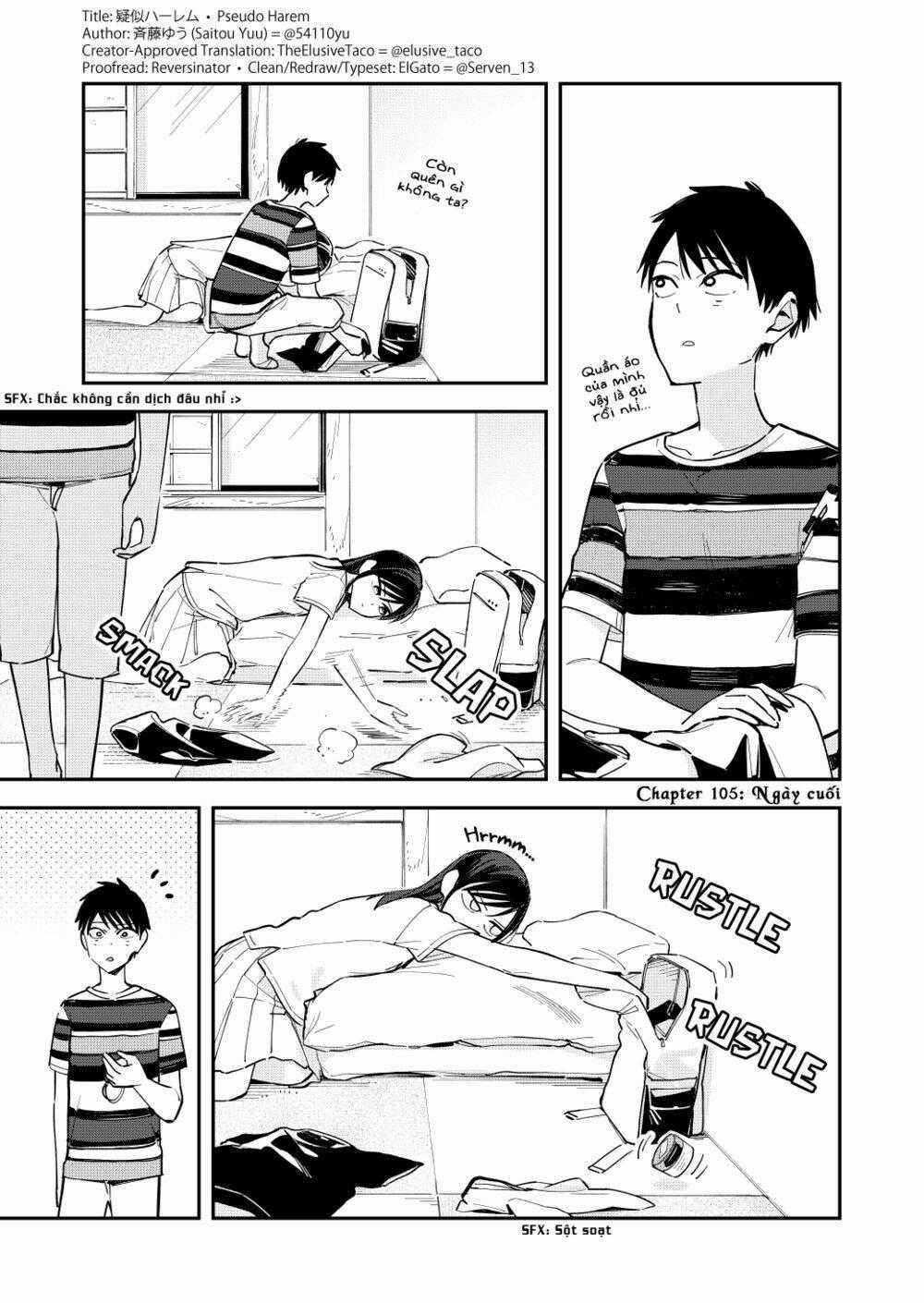 Pseudo Harem Chapter 105 trang 1