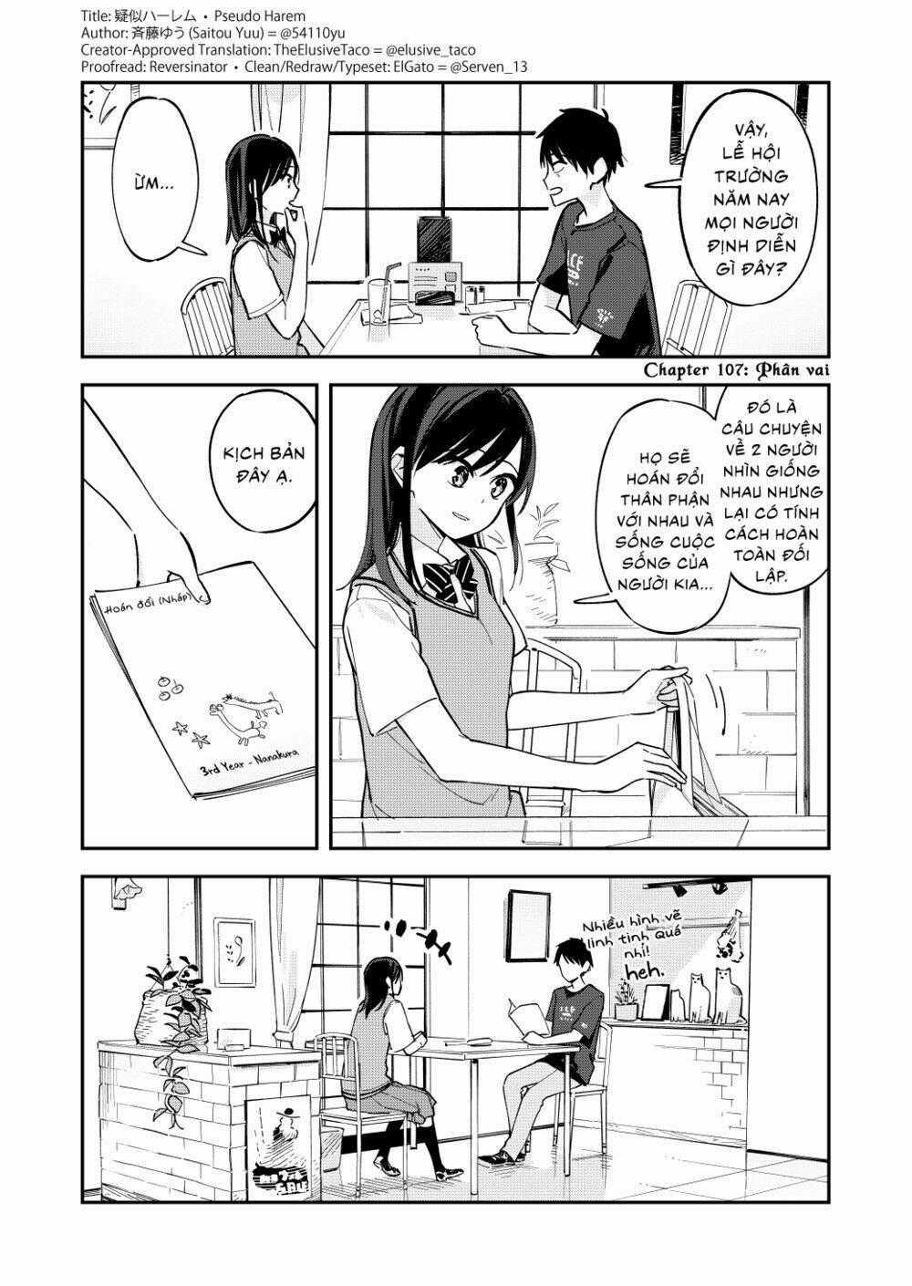 Pseudo Harem Chapter 107 trang 1