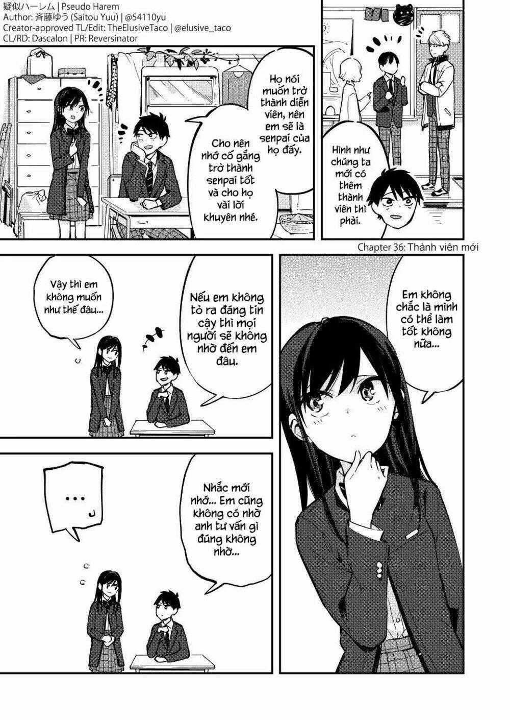 Pseudo Harem Chapter 36 trang 1