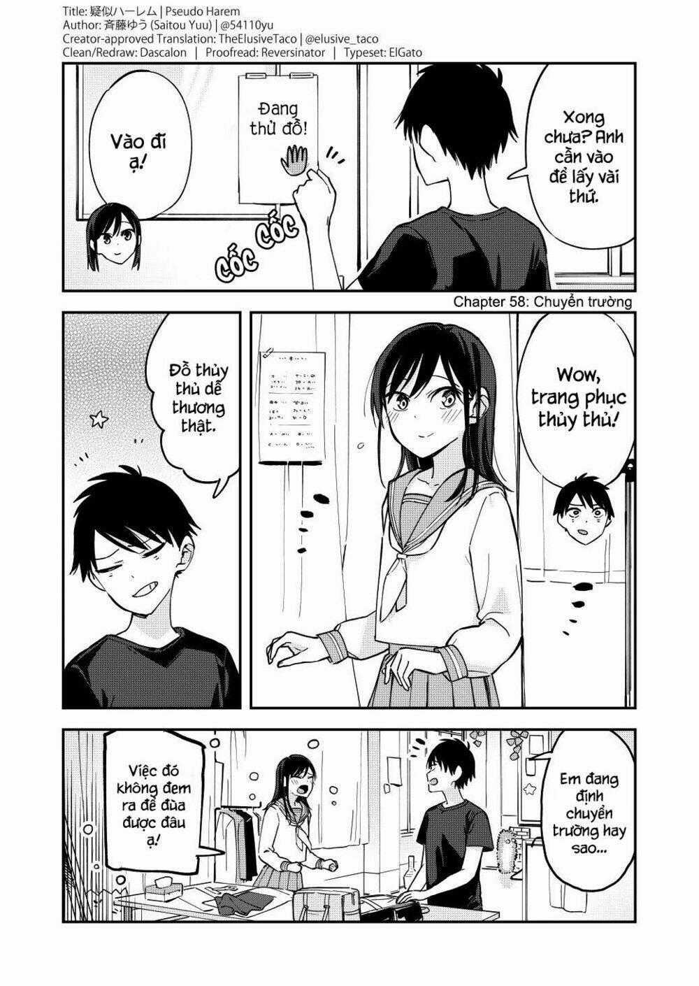 Pseudo Harem Chapter 58 trang 1