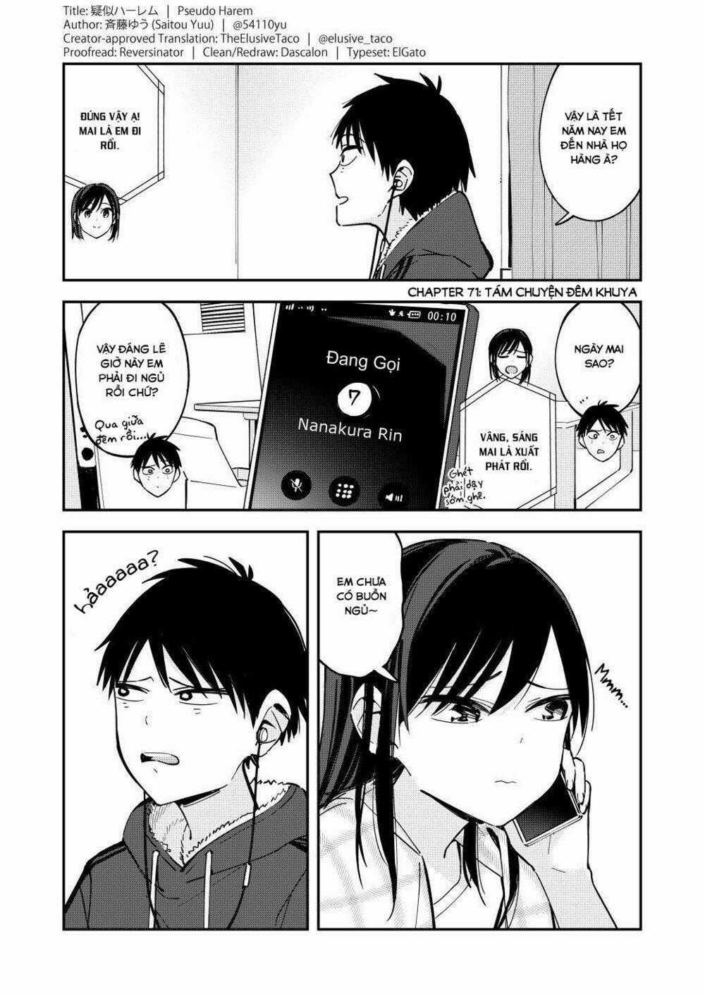 Pseudo Harem Chapter 71 trang 1