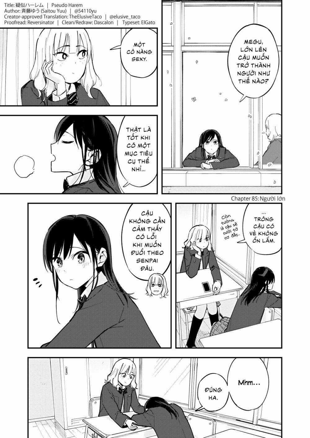Pseudo Harem Chapter 85 trang 1