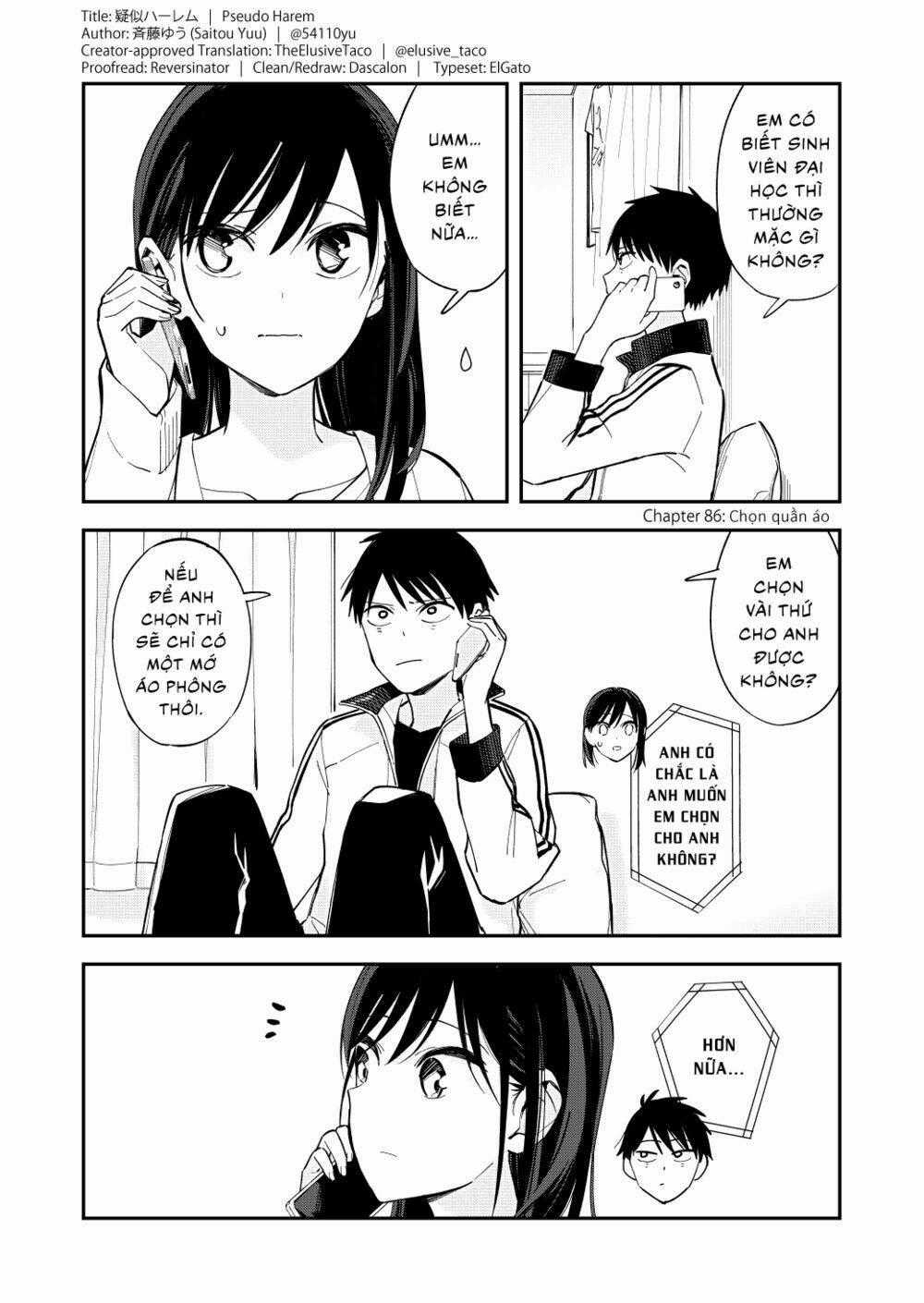 Pseudo Harem Chapter 86 trang 1