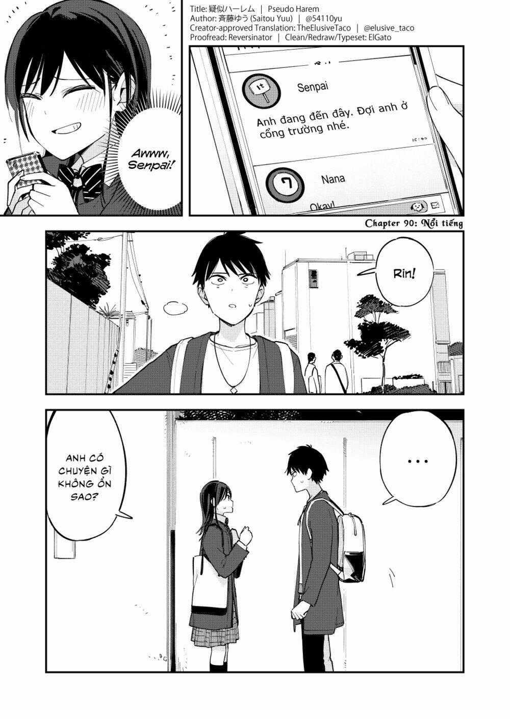 Pseudo Harem Chapter 90 trang 1