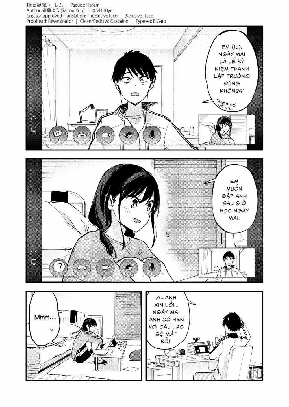 Pseudo Harem Chapter 93 trang 1
