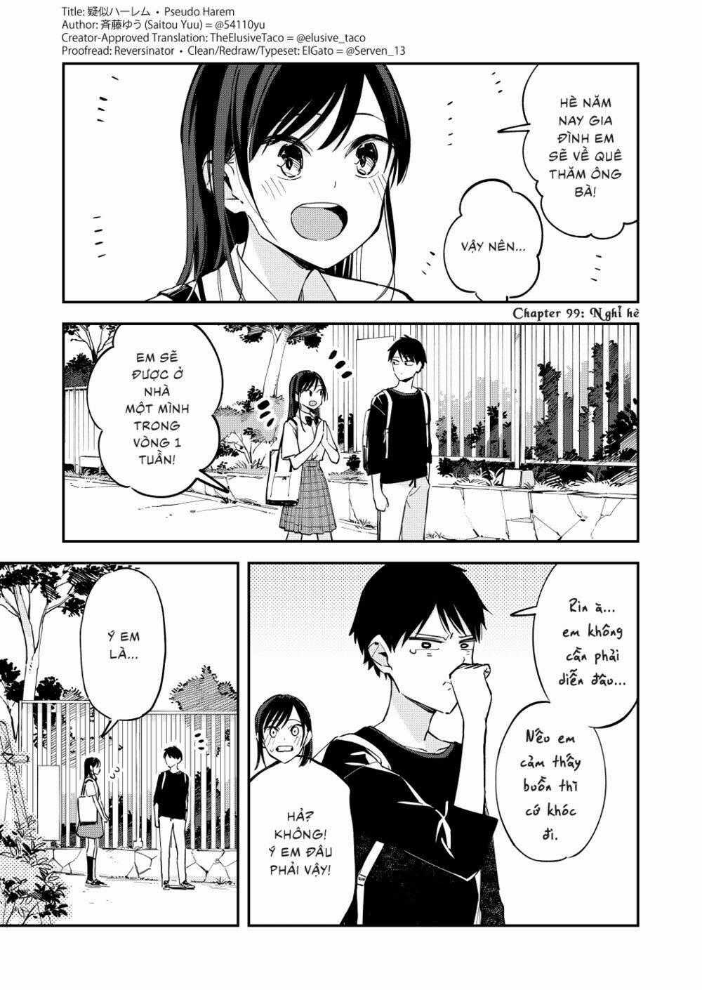 Pseudo Harem Chapter 99 trang 1