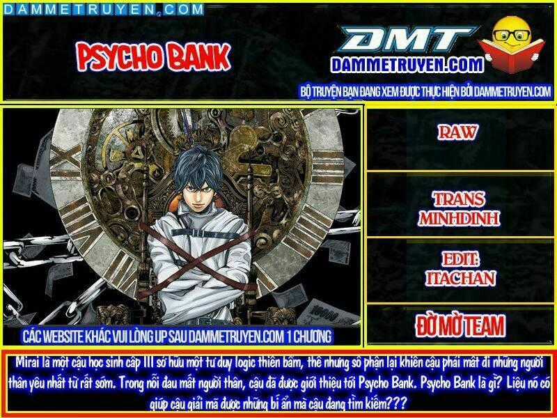 Psycho Bank Chapter 14 trang 0