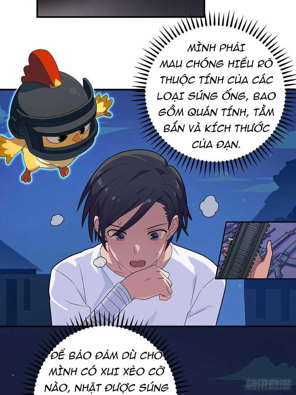 Pubg Luck Rookie Chapter 4.5 trang 104