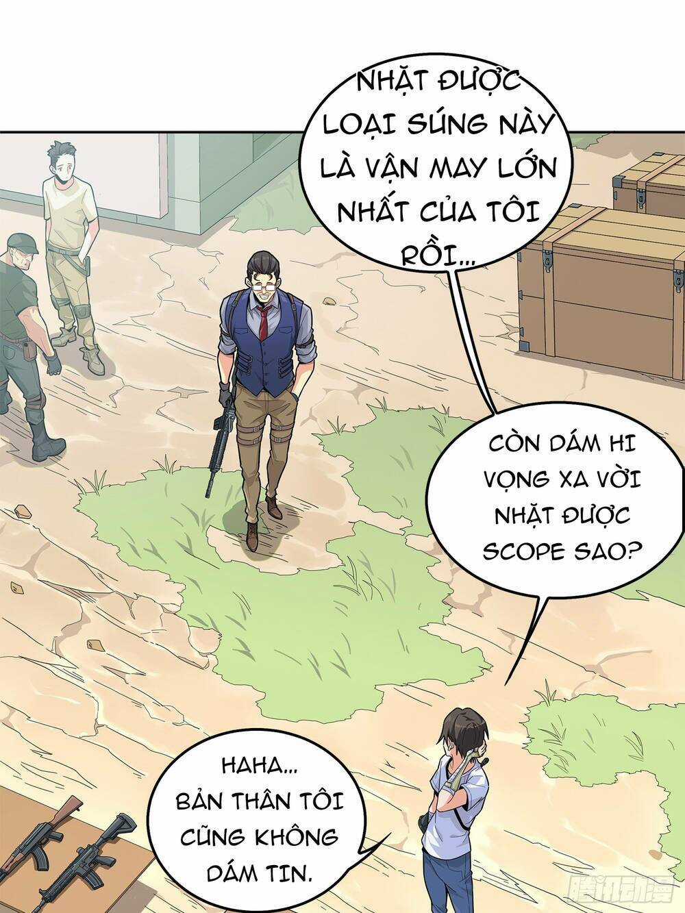 Pubg Luck Rookie Chapter 4.5 trang 16