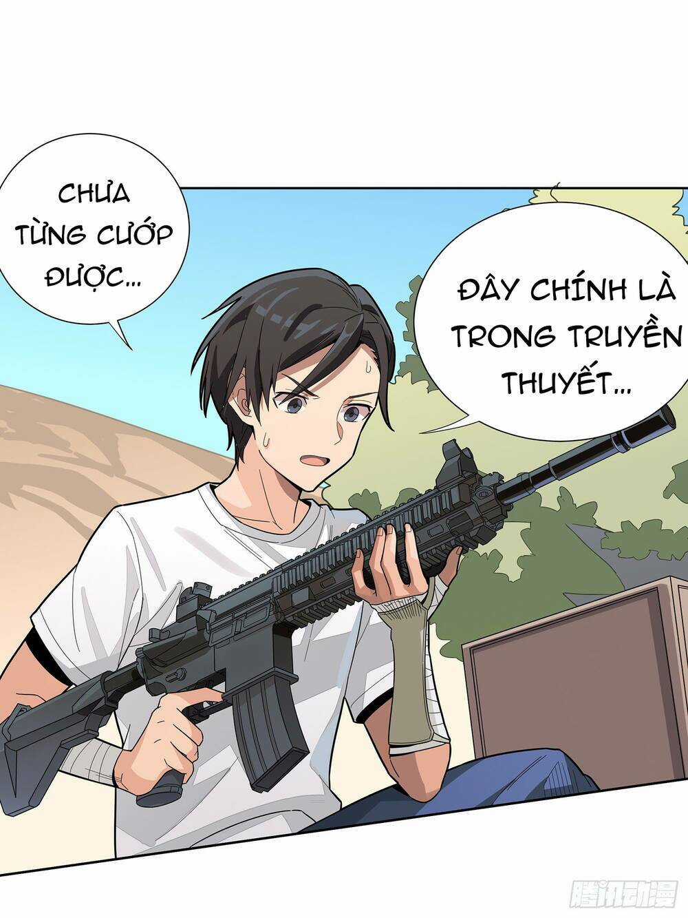 Pubg Luck Rookie Chapter 4.5 trang 8