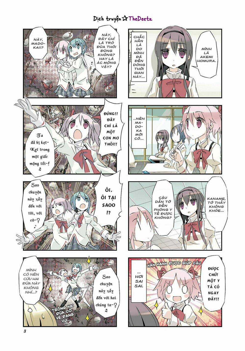 Puella Magi Homura☆Tamura ~Thế Giới Song Song Không Song Song Mãi Được~ Chapter 0 trang 3