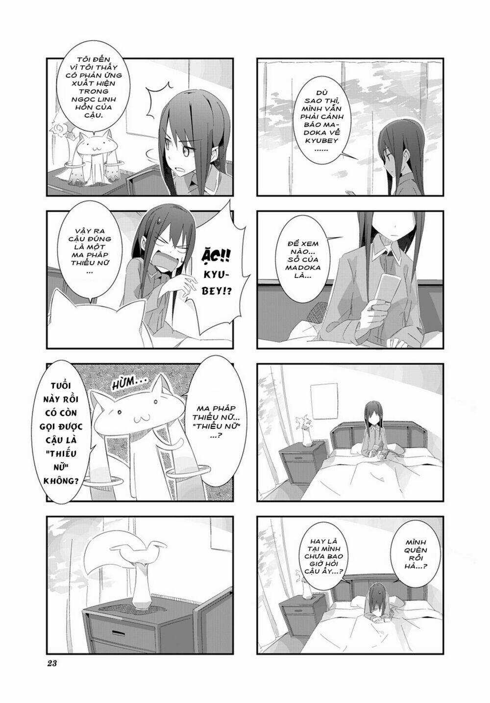 Puella Magi Homura☆Tamura ~Thế Giới Song Song Không Song Song Mãi Được~ Chapter 2 trang 4