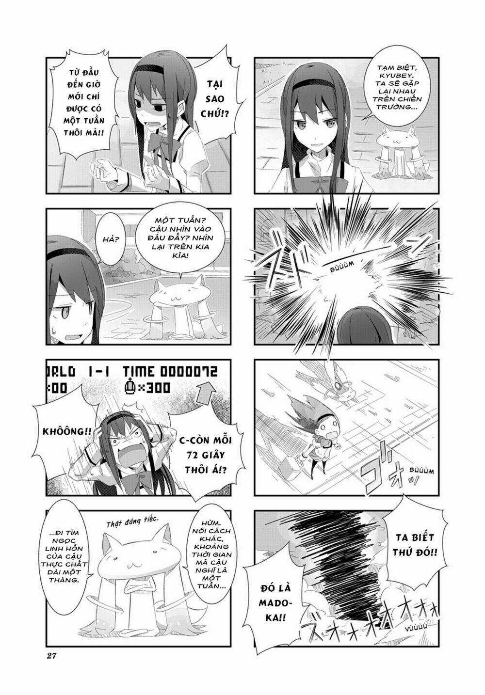 Puella Magi Homura☆Tamura ~Thế Giới Song Song Không Song Song Mãi Được~ Chapter 2 trang 8