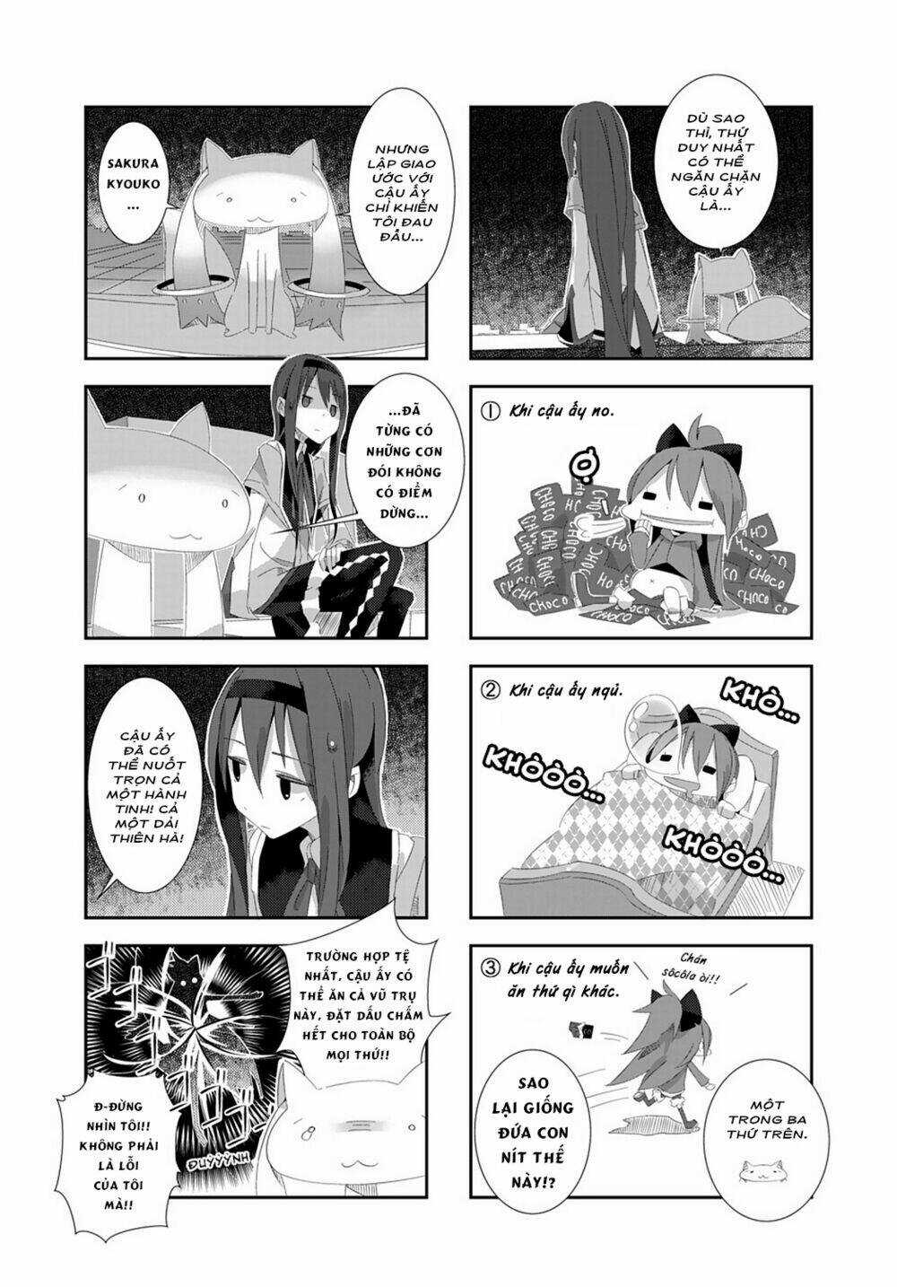 Puella Magi Homura☆Tamura ~Thế Giới Song Song Không Song Song Mãi Được~ Chapter 3 trang 8