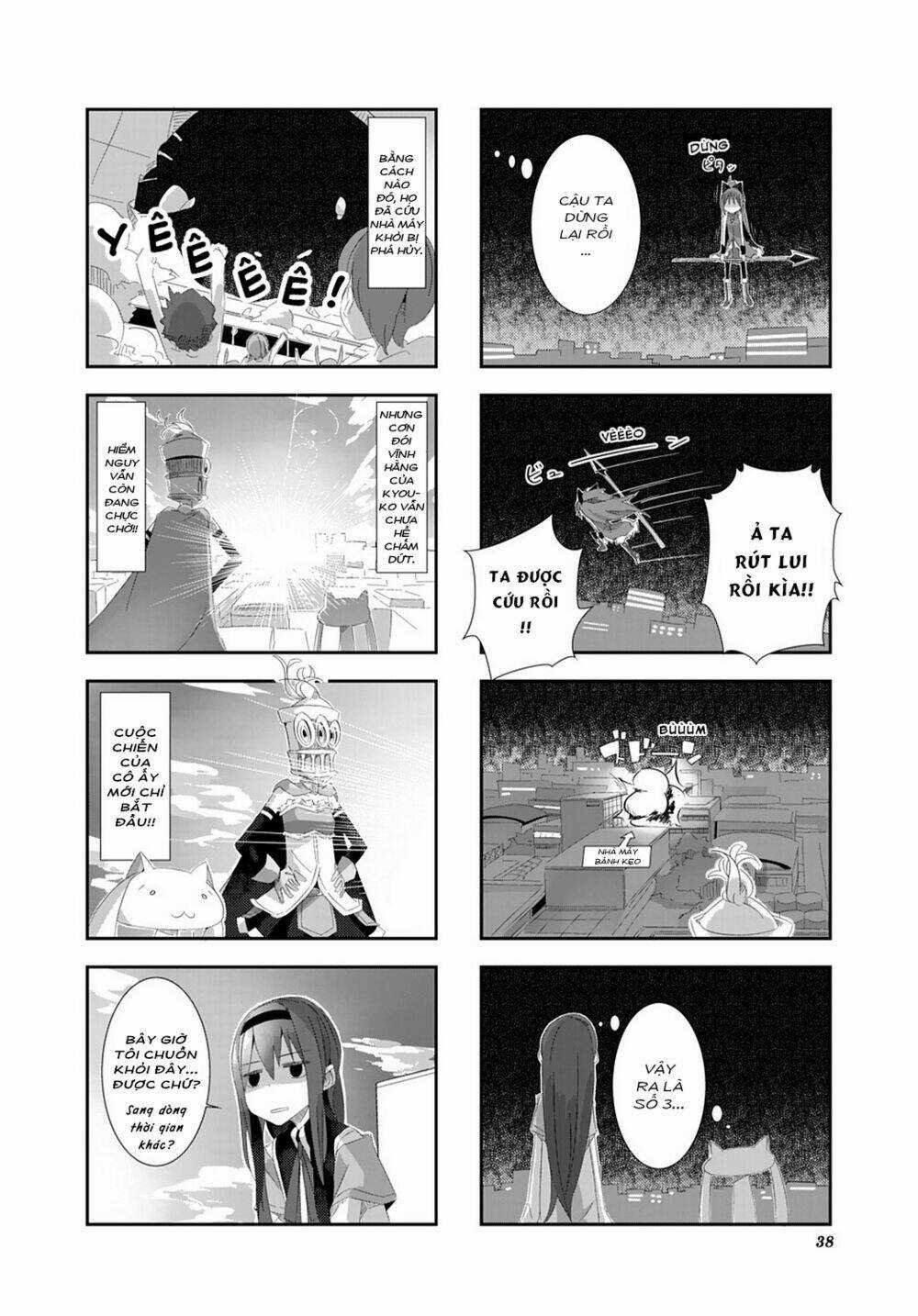 Puella Magi Homura☆Tamura ~Thế Giới Song Song Không Song Song Mãi Được~ Chapter 3 trang 9